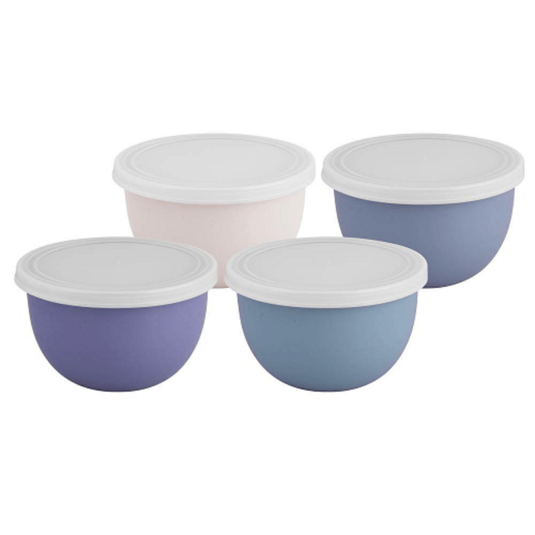 Pote Inox Com Tampa Colors 4 Pecas - Dolce Home
